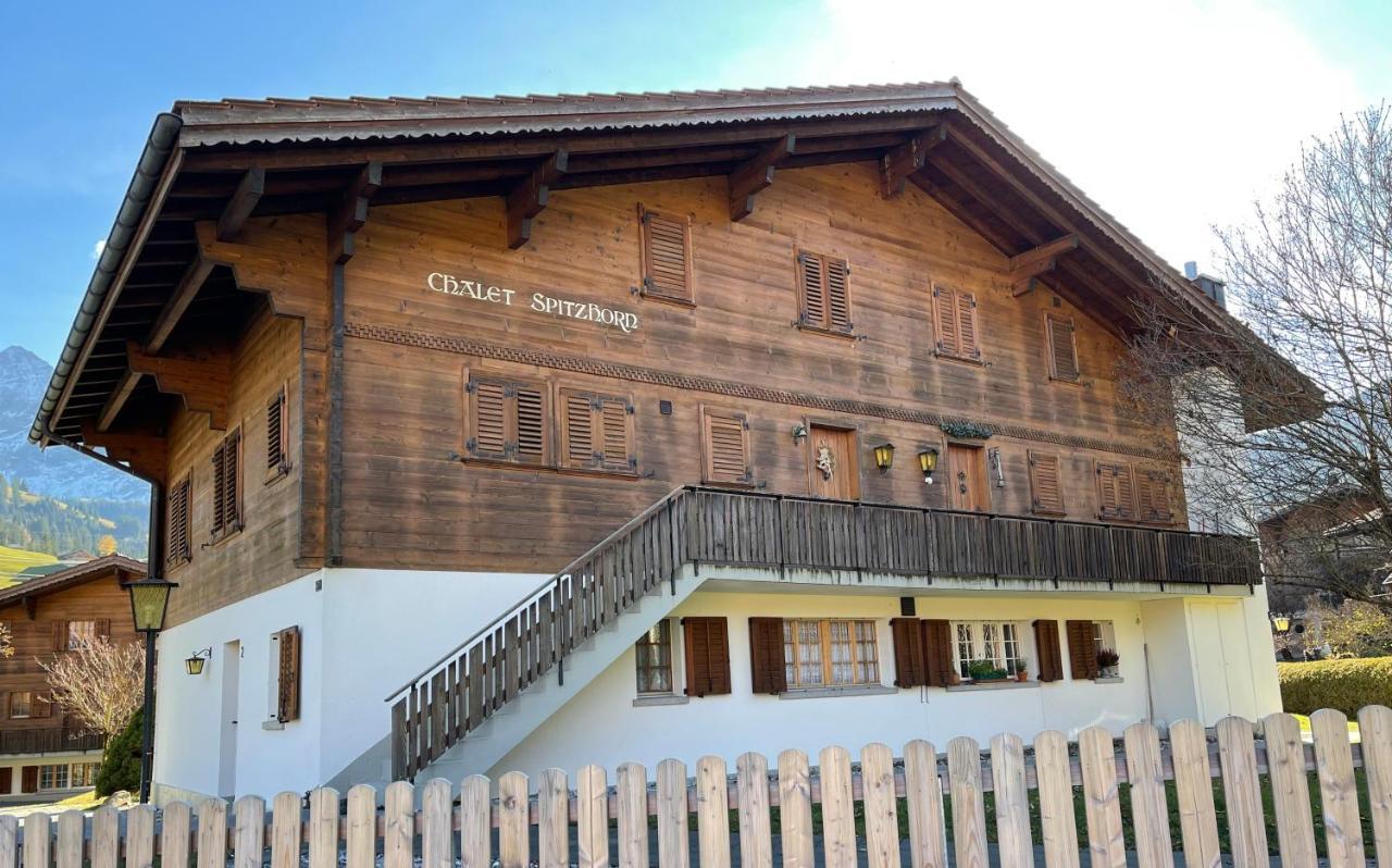 Chalet Spitzhorn - Your Peak Getaway - Private Terrasse & Gratis Parkplatz Daire Gsteig Dış mekan fotoğraf